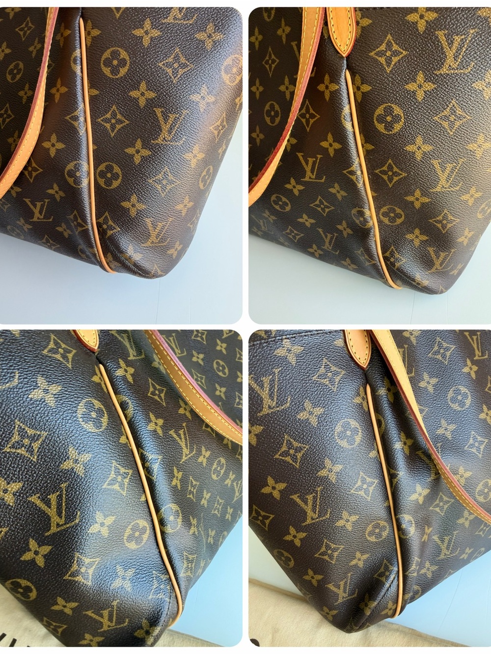 Authentic Louis Vuitton Totally GM Monogram Canvas Shoulder Handbag Tote Purse - Picture 12 of 15
